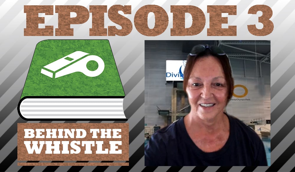 Featured image for “Behind the Whistle – Episode 3 – Gillian Brooker – Diving in to your Passion”
