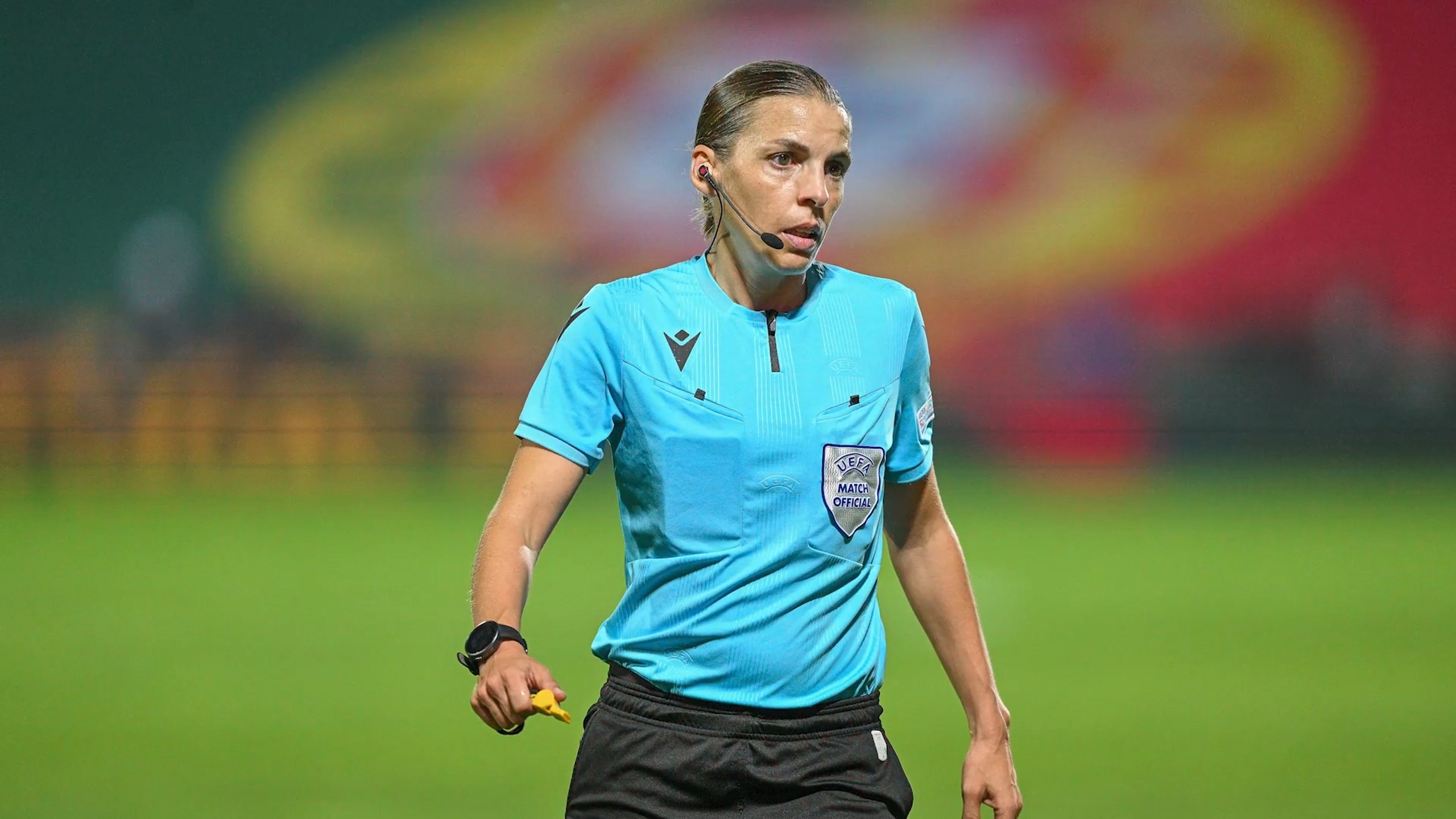 Featured image for “Stephanie Frappart: The trailblazing female referee in charge of England v Australia”
